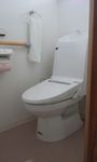 清潔感イッパイのトイレ空間ができました。
LIXIL製品　「アメージュ」シリーズ。
節水生活START!